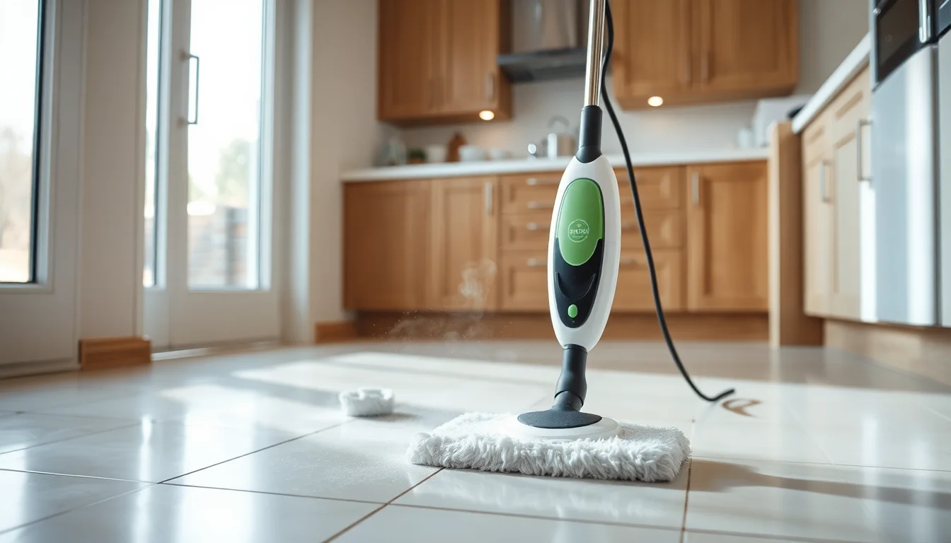 Balai vapeur Silvercrest