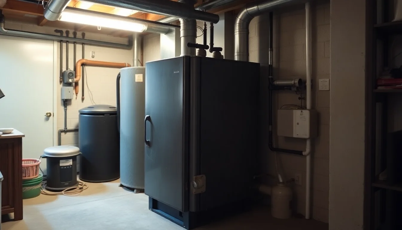 Chaudière fioul De Dietrich ancienne