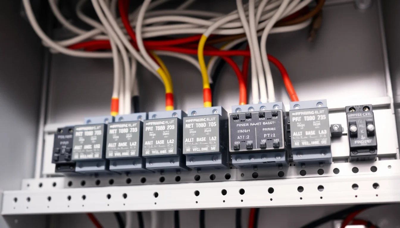 Câblage relais Finder 24V 220V schéma